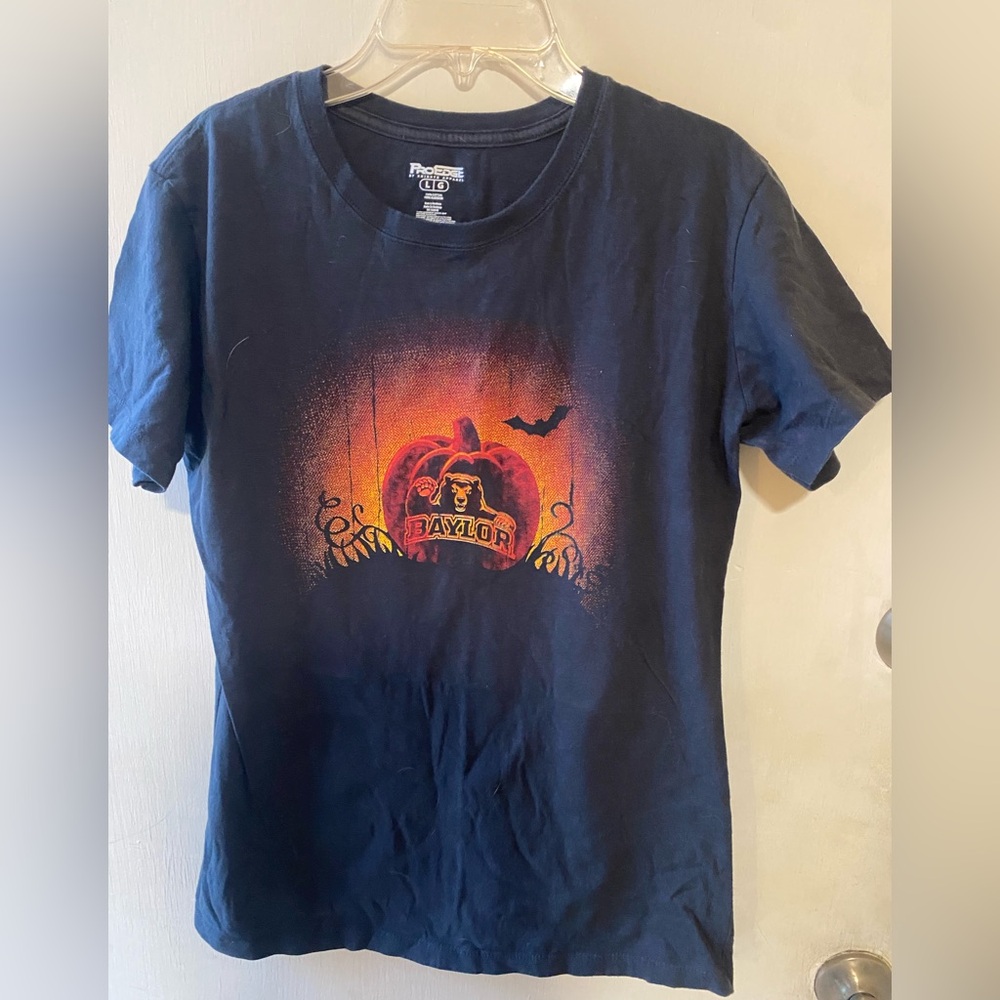 Wonen’s Baylor Black Halloween T-Shirt